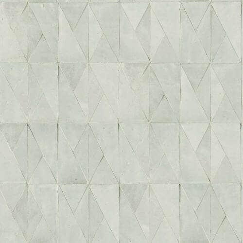papier peint à motifs géométrique blanc